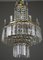 Lámpara de araña austriaca de vidrio de Oswald Haerdtl para Lobmeyr, años 60, Imagen 2