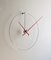 New Anda Clock with Red Hands by Jose Maria Reina for Nomon 1