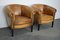 Vintage Dutch Leather Club Chairs, Set of 2 2