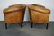 Vintage Dutch Leather Club Chairs, Set of 2 5