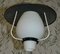 Mid-Century Black Ceiling Lamp, 1950s 6