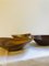 Danish Handmade Teak Bowls, 1960s, Set of 3 6