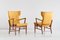 Mahogany Armchairs by Bertil Söderberg for Nordiska Kompaniet, 1940s, Set of 2 4