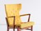 Set of Mahogany Armchairs by Bertil Söderberg for Nordiska Kompaniet, 1940s 5