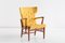 Mahogany Armchairs by Bertil Söderberg for Nordiska Kompaniet, 1940s, Set of 2, Image 6