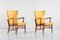 Set of Mahogany Armchairs by Bertil Söderberg for Nordiska Kompaniet, 1940s 3