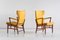 Set of Mahogany Armchairs by Bertil Söderberg for Nordiska Kompaniet, 1940s 7