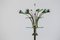 Italian Glass and Floral Decor Floor Lamp in the Style of Fontana Arte, 1950s, Image 14