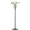 Italian Glass and Floral Decor Floor Lamp in the Style of Fontana Arte, 1950s, Image 1