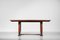 French Art Deco Style Mahogany Maxime Dining Table, 1950s, Image 4