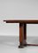 French Art Deco Style Mahogany Maxime Dining Table, 1950s 6