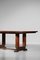 French Art Deco Style Mahogany Maxime Dining Table, 1950s, Image 3