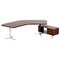 Italian T96 Boomerang Desk by Osvaldo Borsani for Tecno, 1950s, Image 1