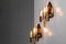 Lámparas de pared suecas de latón, años 60. Juego de 2, Imagen 7