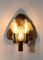 Lampade da parete in ottone, Svezia, anni '60, set di 2, Immagine 8