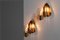 Lámparas de pared suecas de latón, años 60. Juego de 2, Imagen 3