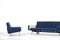 French Sofa Bed & Armchairs by Pierre Guariche for Airborne, 1960s, Set of 3, Image 2