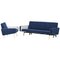 French Sofa Bed & Armchairs by Pierre Guariche for Airborne, 1960s, Set of 3 1