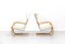 Finnish Model 401 Lounge Chairs by Alvar Aalto, 1930s, Set of 2 3