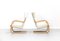 Finnish Model 401 Lounge Chairs by Alvar Aalto, 1930s, Set of 2, Image 3