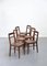 Dining Chairs in the Style of René Gabriel, 1960s, Set of 6 3