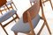 Danish Teak & Oak Dining Chairs, 1950s, Set of 6 11