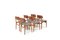 Danish Teak & Oak Dining Chairs, 1950s, Set of 6 4