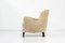 Danish Sheepskin Lounge Chair in the Style of Flemming Lassen, 1940s, Immagine 3