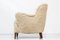 Danish Sheepskin Lounge Chair in the Style of Flemming Lassen, 1940s, Imagen 12