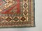 Tappeto tribale vintage Kazak medio blu, rosso, beige, Afghanistan, 205x132, Immagine 5