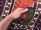 Tappeto da preghiera vintage vegetale color turchese 175x115cm, Immagine 11