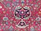 Tapis Kashan Antique Fait Main en Laine Naturelle, Iran, 214x146 cm 8