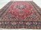 Antique Middle Eastern Kashan Handmade Natural Dye Wool Rug 214x146 cm 6