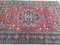 Antique Middle Eastern Kashan Handmade Natural Dye Wool Rug 214x146 cm 4