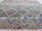 Tapis Kilim Vintage en Laine, Maroc 112x112 cm 5