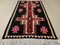 Tappeto Kilim Shabby vintage di media grandezza 158x89 cm, Turchia, Immagine 1