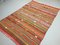 Vintage Turkish Shabby Wool Kilim Rug 215x145 cm, Image 2