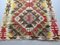 Large Vintage Turkish Shabby Kilim Runner Rug 413x127cm, Image 3