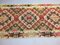 Large Vintage Turkish Shabby Kilim Runner Rug 413x127cm 7