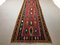 Großer schäbiger türkischer Vintage Kilim Teppich in Läuferform 400x125 cm 1