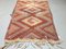 Vintage Turkish Shabby Wool Kilim Rug 147x102cm, Image 1