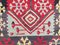 Vintage Turkish Wool Shabby Kilim Rug 180x108cm 6