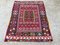 Tapis Kilim Vintage en Laine de Shabby 140x105cm 1