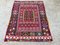 Vintage Turkish Shabby Wool Kilim Rug 140x105cm, Image 1