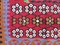 Vintage Turkish Shabby Wool Kilim Rug 140x105cm 6