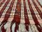 Large Vintage Turkish Shabby Wool Kilim Rug 256x140 cm 7