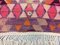 Small Vintage Turkish Moroccan Shabby Wool Kilim Rug 140x94cm, Image 6