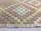 Großer antiker marokkanischer Shabby Kilim Teppich 288x162 cm 7