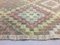 Large Antique Turkish Moroccan Shabby Kilim Rug 288x162 cm 7