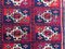 Vintage Turkoman Traditional Handmade Rug 184x124cm 8